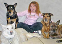 Debby and dogs